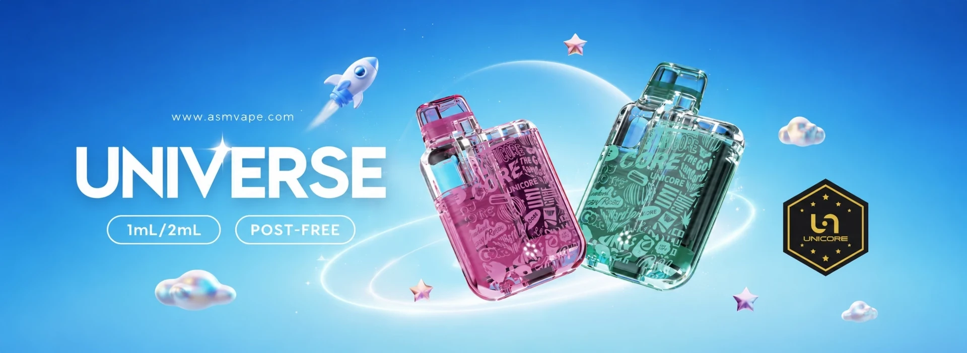 UNIVERSE Mini Postless Disposable Vape