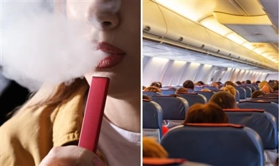 คุณสามารถใช้ vapes ที่ใช้แล้วทิ้งบนเครื่องบินได้ไหม