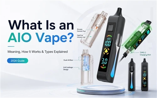 AIO vape คืออะไร? คู่มือที่ดีที่สุดของคุณสำหรับอุปกรณ์สูบไอทั้งหมด