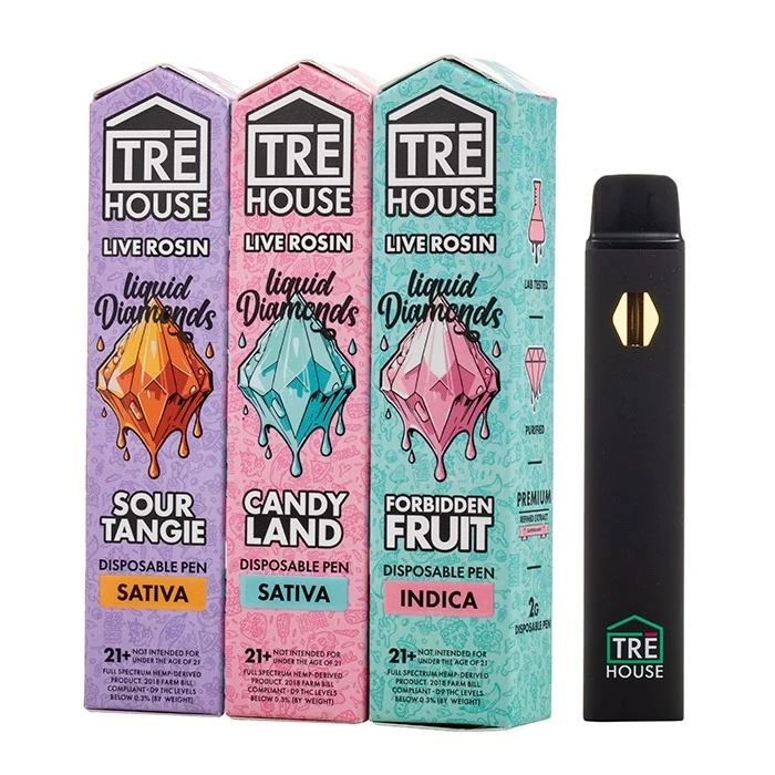 TRĒ House Live Rosin Liquid Diamonds Disposable (2g)